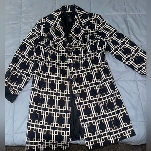 Lane Bryant Light Weight Geometric Coat